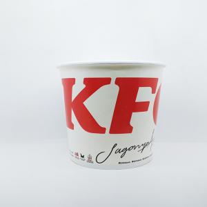 Wholesale Food Grade Disposable Paper Buckets KFC Chicken Cup 64oz 85oz 130oz from china suppliers
