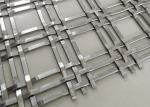 Flat Paint Decorative Woven Wire Mesh Stainless Steel 3.0m X 1.5m