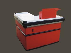 Wholesale Custom Stainless Steel Retail Store Checkout Counters L1100 * W1100 * H850 mm from china suppliers