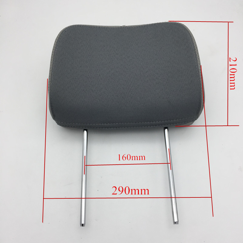 HSH-3 metal pole with foam height adjustable headrest and headrest parts auto head rest frame