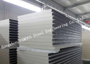Wholesale Heat and Sound Insulation PU Sandwich Panels Prefabricated Building Wall Panel from china suppliers