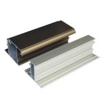 OEM T5 T6 Anodized Champagene 0.9-1.5mm Aluminum Window Profiles