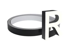 Wholesale Letter Signs RAL Black Color 0.8mm Aluminum Trim Cap for Outdoor Advertising from china suppliers