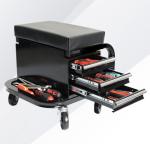 Three Drawers ODM Heavy Duty Tool Cabinet Trolley