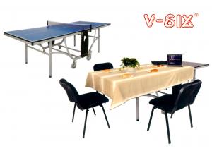 Wholesale Multipurpose Blue Ping Pong Table , Outdoor / Indoor Weatherproof Table Tennis Table from china suppliers
