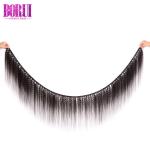 4*4 Closure Brazilian Virgin Human Hair Yaki Kinky Straight Human Hair Weft