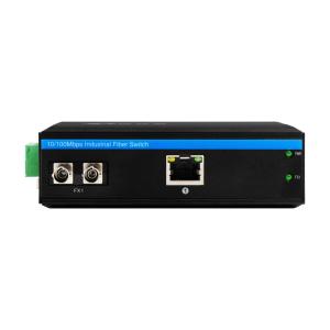 Wholesale Mini Rugged Unmanaged Media Converter Gigabit ST Fiber 30km Dual DC12V from china suppliers