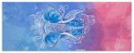 Minglu YM-002 Rubber Bottom Yoga Mat 200cm Length For Yoga Practice