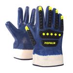 Waterproof Breathable Comfortable Anti-Collision TPR Blue Nitrile Safety Cuff