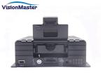 4 Pin Aviation Connector 4G Mobile DVR 4CH H 264 Network Dvr Password Reset