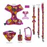 Buy cheap Nylon Dog Leash Collar Set Fashion Fancy Luxury Polyester Breathable from wholesalers