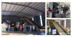 Sofa Shredder Municipal Solid Waste Bulky Furniture Two Shaft Shredder With CE