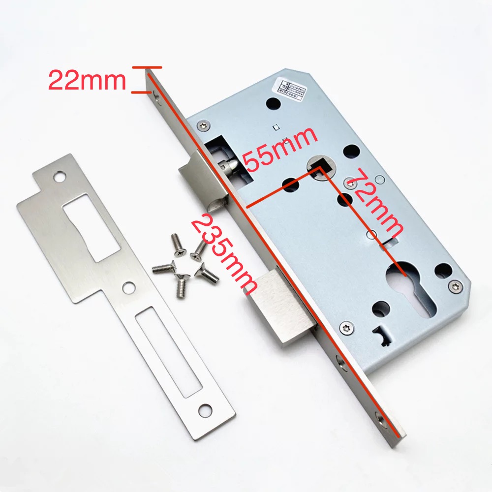 Stainless Steel Smart Locks for Wooden Door Various Mortises 3585 2885 4585 5050 6068