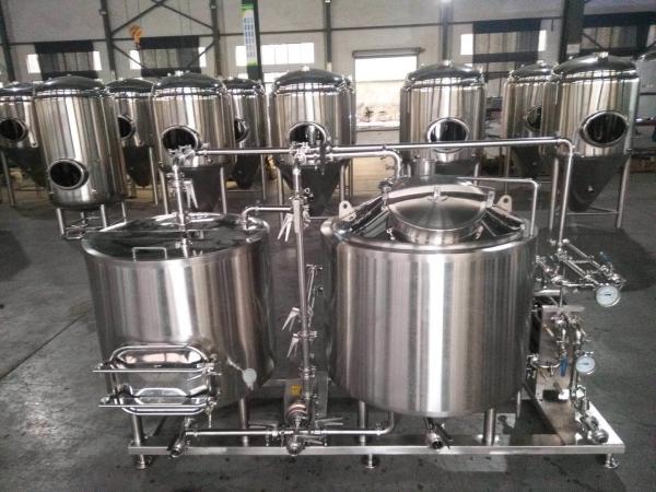 100L Small Microbrewery Beer Brewing Fermenter SS304 Stainless Steel Brewing