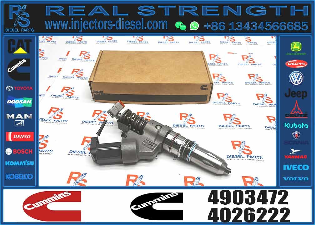 For QSM11 Engine 4903472 490 3472 Excavator Spare Parts Fuel Injector 4903472