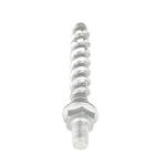 ZINC Finish M10 Hex Flange Head Framing Bolts for Subway Tunnels 12mm Concrete
