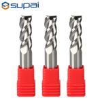 HRC55 Right Up Cut Tungsten Carbide End Mill For Acrylic Board 1 - 20mm Super