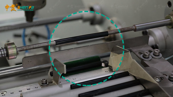 Full Servo PLC Control Automatic Hot Stamping Machine For Cosmetic Pen