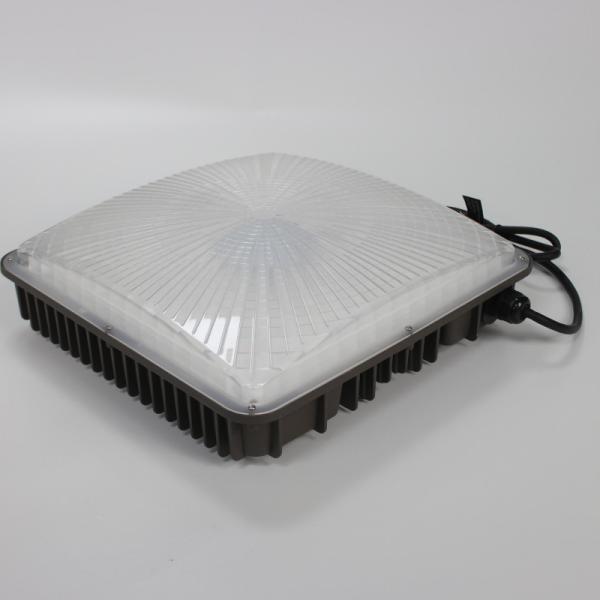 Aluminum Heatsink Led Canopy Lights For Gas Station / Petrol Station UL Dlc