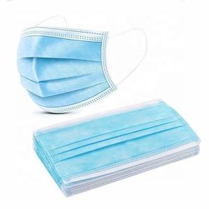 Wholesale Earloop Mouth Mask FDA Certificated Face Mask Surgical Disposable 3 Ply from china suppliers