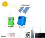 60A Gel Battery Complete Off Grid Solar Energy System 5KVA 5KW