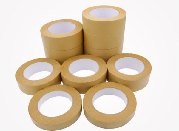 High-Viscosity Kraft Paper Tape, Water-Free Adhesive Paper, Strong Laminating