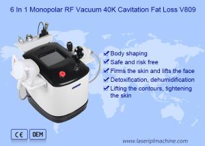 Wholesale 6 In 1 Monopolar Vacuum 40k Cavitation Machine For Weight Loss Skin Tightening from china suppliers