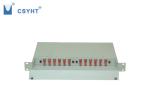 1U Height Fiber Optic Termination Panel 24 Fibers Standard Size Reasonable