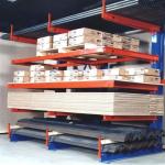Heavy Duty Cantilever Storage Rack Custom Size For Long Items Storage