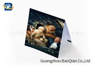 Wholesale Gift Lenticular Greeting Cards Beautiful Picture 4 Color 3D UV Printing from china suppliers