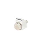 Stable Vacuum Pipe Fittings Alunimum ISO Single Wall Clamp Oem Service