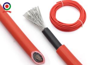 Wholesale 1KV Photovoltaic Cable 6mm2 Solar Power Wire Tuv For Pv Panels Connection Red Black from china suppliers