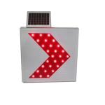 RoHS Certificate 1000 Meters Solar Chevron Sign , Solar Powered Street Signs