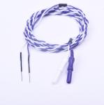 Disposable Sterile Subdermal Needle Electrodes Twisted Multicolor