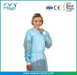 Dental Clinic PP+PE Disposable Isolation Gown AAMI Long Sleeve & Elastic Cuff