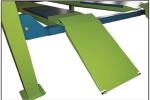 Drip Trays Four Post Vehicle Lift Height 1700mm Single Point Lock Release