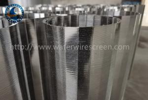 Wholesale 0.08mm Slot Opening Stainless Steel Wedge Wire Screen from china suppliers