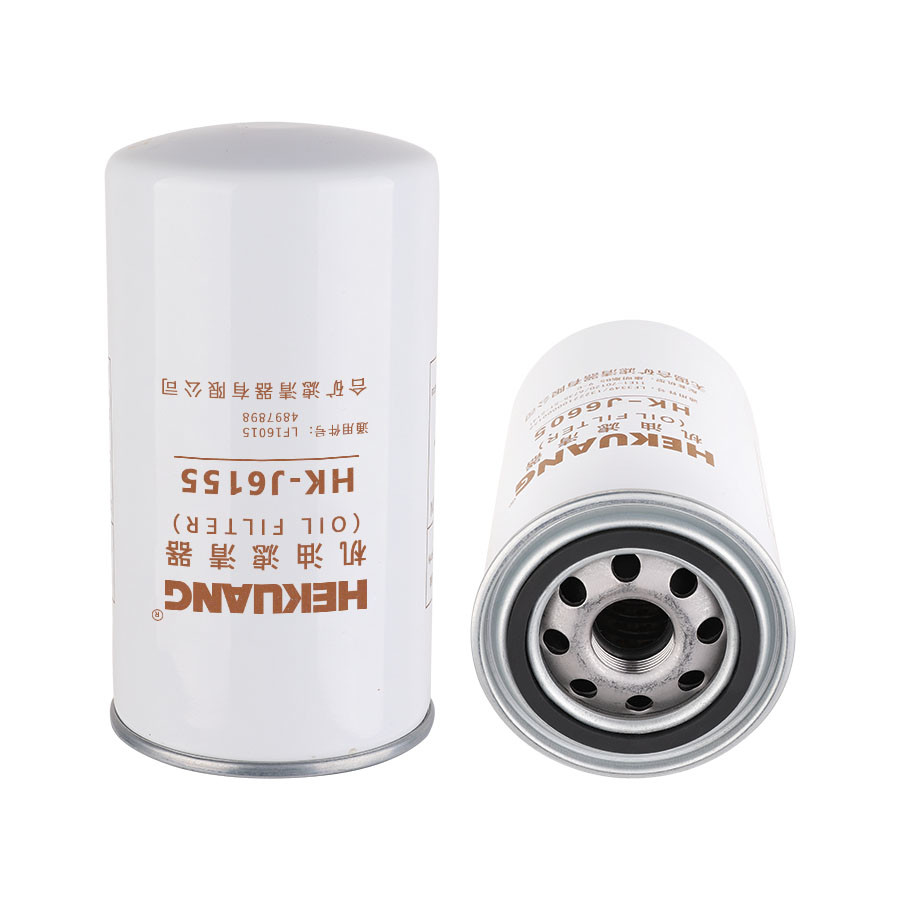 J6155 Vehicle Oil Filter Carbon Deposition HITACHI Filter For Engineering Vehicle D9 D12