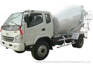 Wholesale T. King Chassis Concrete Mixer Truck 2 CBM , Ready Mix Cement Trucks from china suppliers