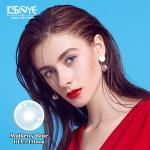 Eyes Natural Color Lens 2pcs Blue Beauty Contact Lenses Yearly For Cosmetic