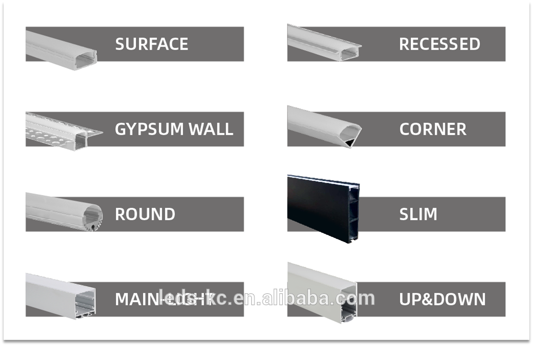 LED PC cover waterproof IP65 for outdoor and indoor two-color extrusion factory price made in china