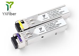 Wholesale 80km LC WDM DDMI 1.25G BIDI SFP Fiber Optic Transceiver Module from china suppliers