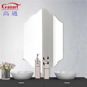Wholesale Wall Mounted Bathroom Mirror Modern Glass Beauty Gold Full Make Up Mirror for Everyday from china suppliers