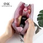Factory Wholesale Waterproof PU Makeup Organizer Bag Compartments