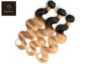 Wholesale Skin Friendly 100g 1b27 Ombre Blonde Bundles , Ombre Body Wave Bundles from china suppliers