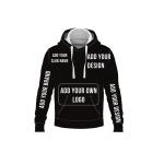 Custom Sportswear Sublimation Print Pit Crew Racing Men's Hoodies with V-neck