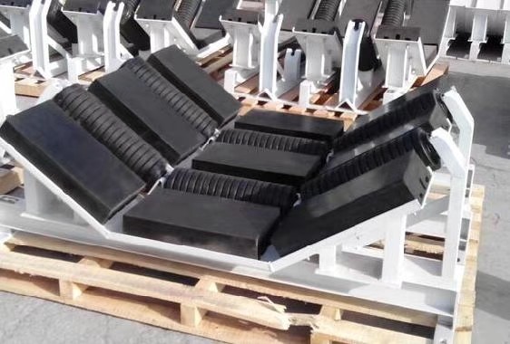 Conveyor Roller Support Slider Impact Bed Impact Bars 3 Legs 4 Legs Support