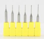Carbide Long Neck Flat Milling Cutter Micro Diameter Series