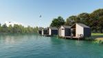 State Of The Art Prefab Housing Wooden Interior