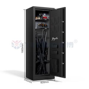 Wholesale Steel Material Gun Safe Box With 75 Mins Fireproof Protection from china suppliers